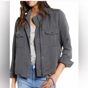Rails Charcoal Military Field Jacket
